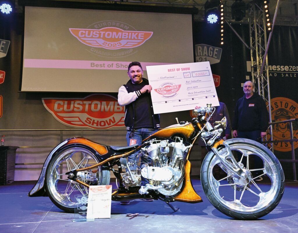 Best of Show | Harley-Davidson JD-Eigenbau von Mirko Perugini, Italien