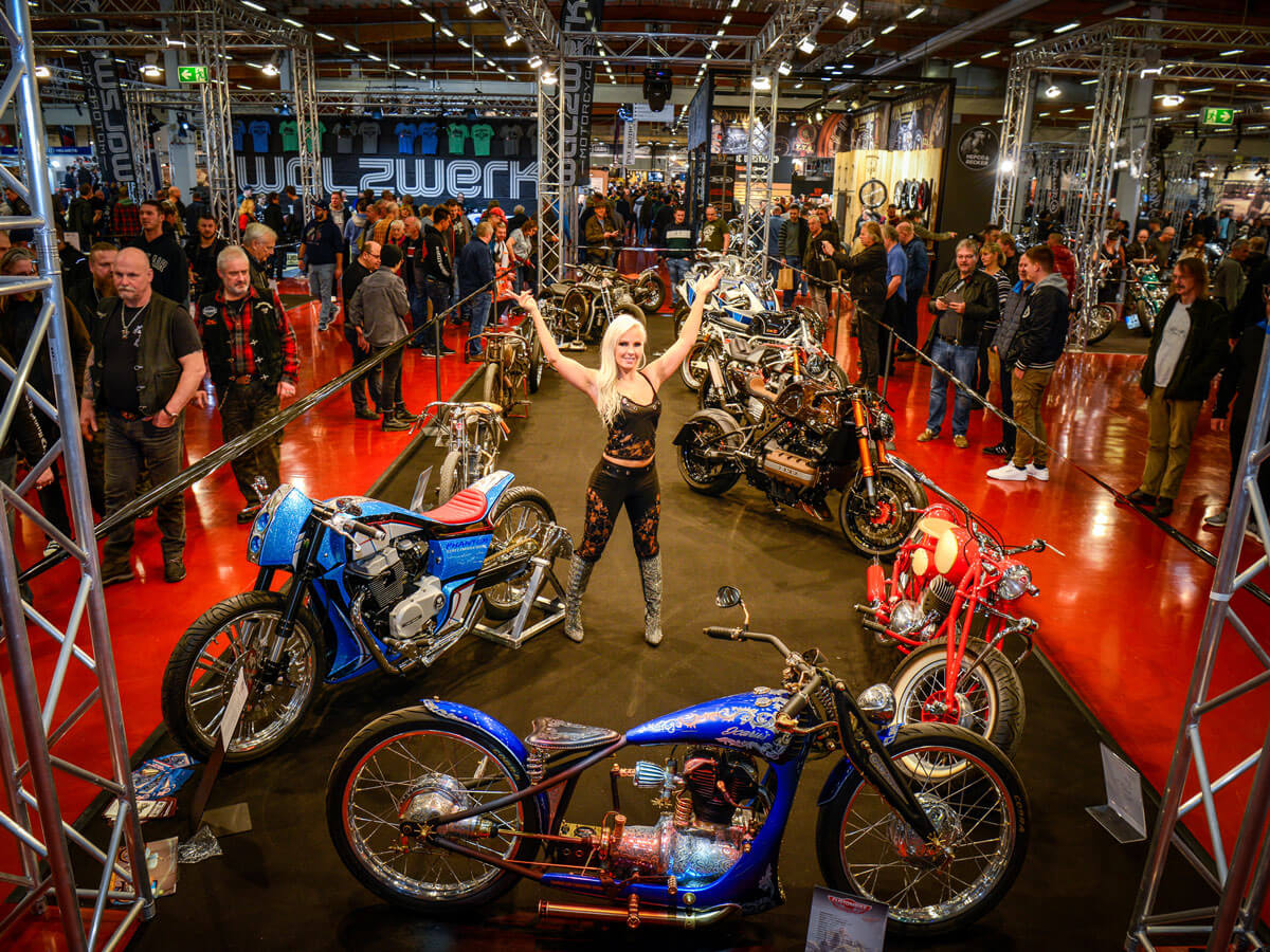 Custombike Show Motorrad Messe Schlüsselband Lanyard NEU T95 